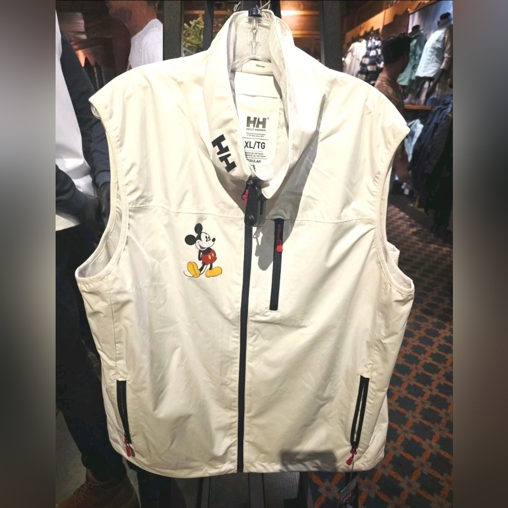 Disney Parks Helly Hansen Mickey Mouse Solid Vest